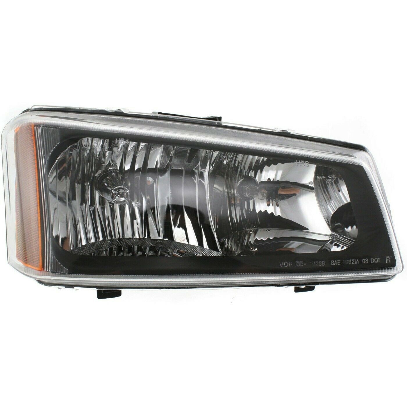 Headlight For 2003-2007 Avalanche Classic Silverado Right Smooth Reflector