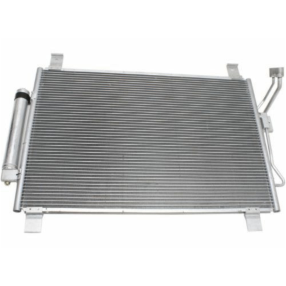 For 2013 JX35 2014 QX50 2013-14 Pathfinder A/C Condenser Factory Finish Aluminum