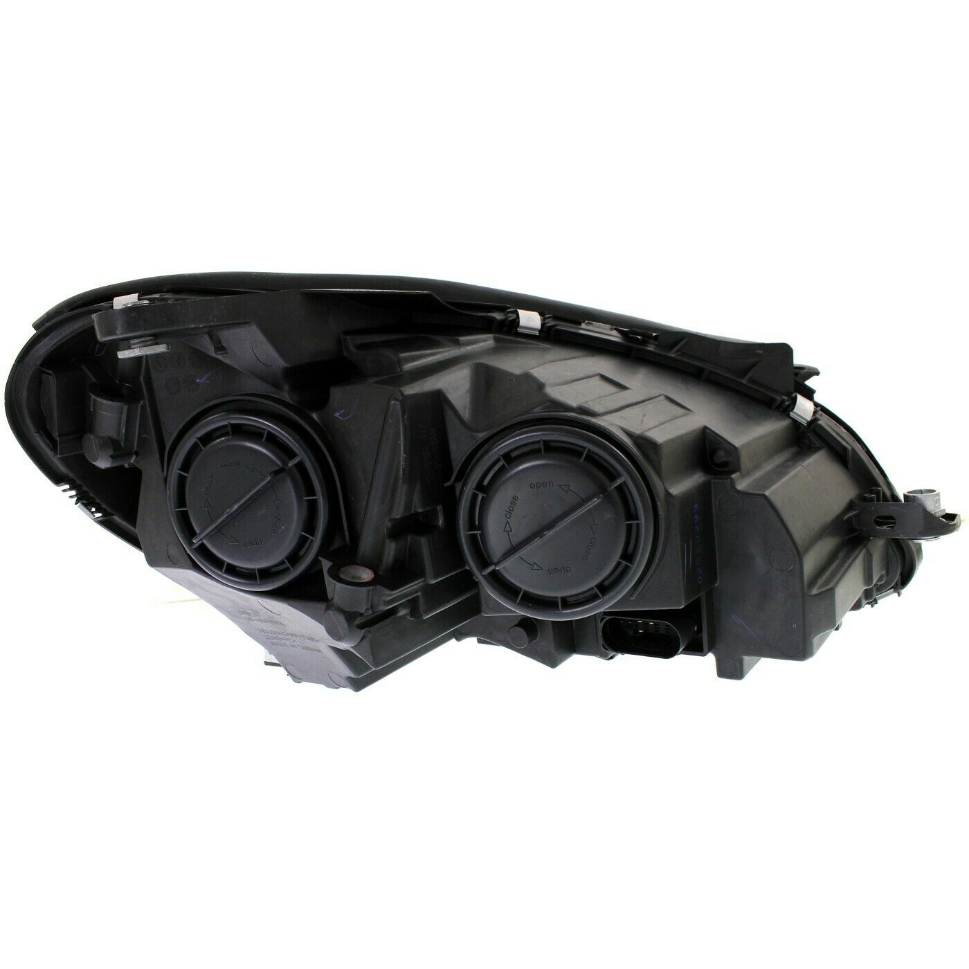 Headlight For 12-15 C250 12-15 C350 12-15 C63 AMG Left Black Housing With Bulb