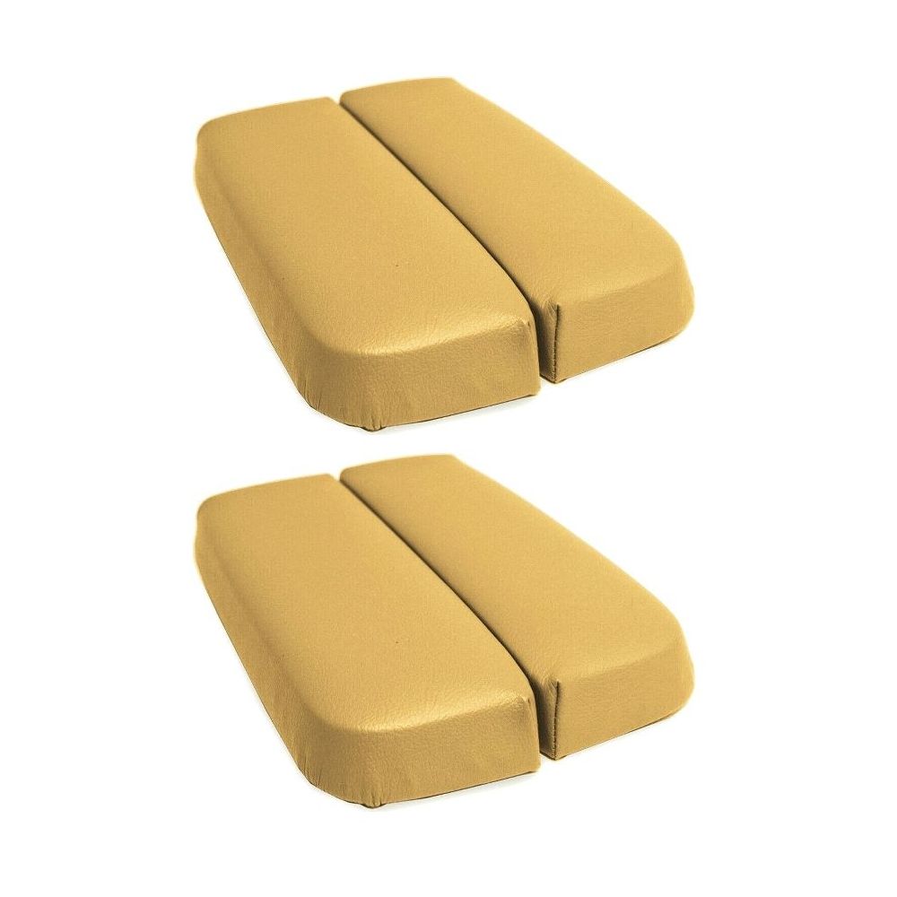 2 Sets Of - Center Console Lid Armrest Cover PVC Leather For Nissan Murano 2005-2007