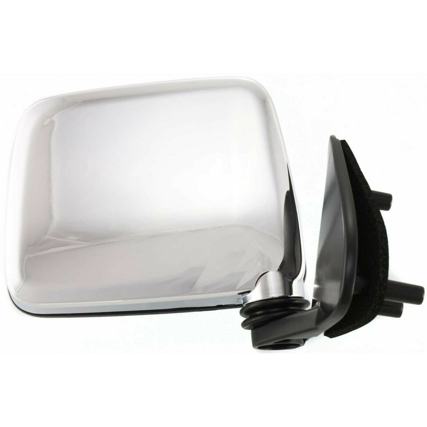 Chrome Manual Side View Mirrors Pair Set For D21 Pathfinder Pickup Hardbody