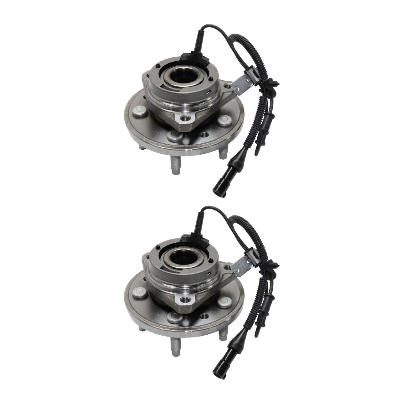 2 Sets Of - Front Driver Side Wheel Hub & Bearing For 04-07 Freestar 04-07 Monterey