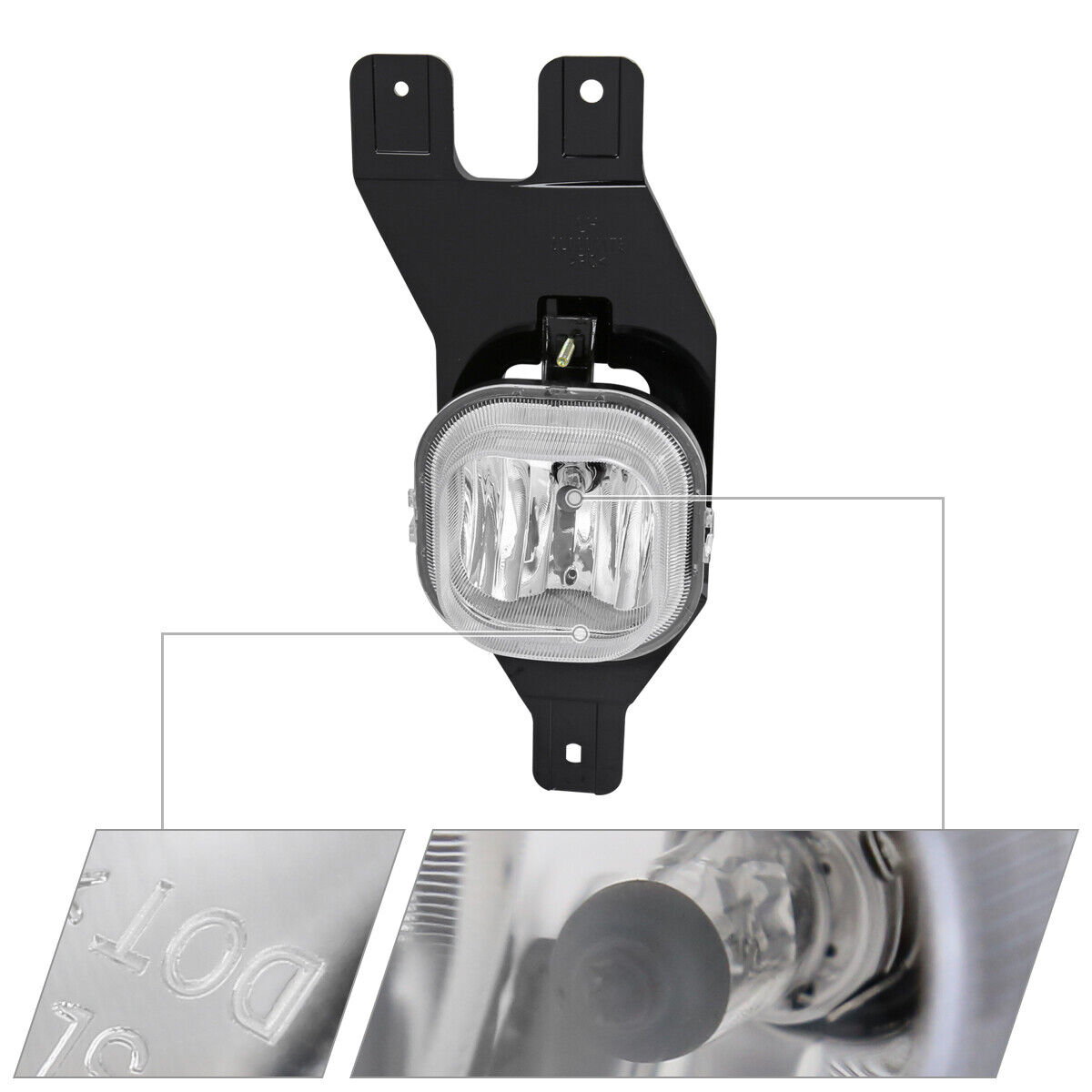 Fog Lights F350 SuperDuty Excursion Clear Lamps