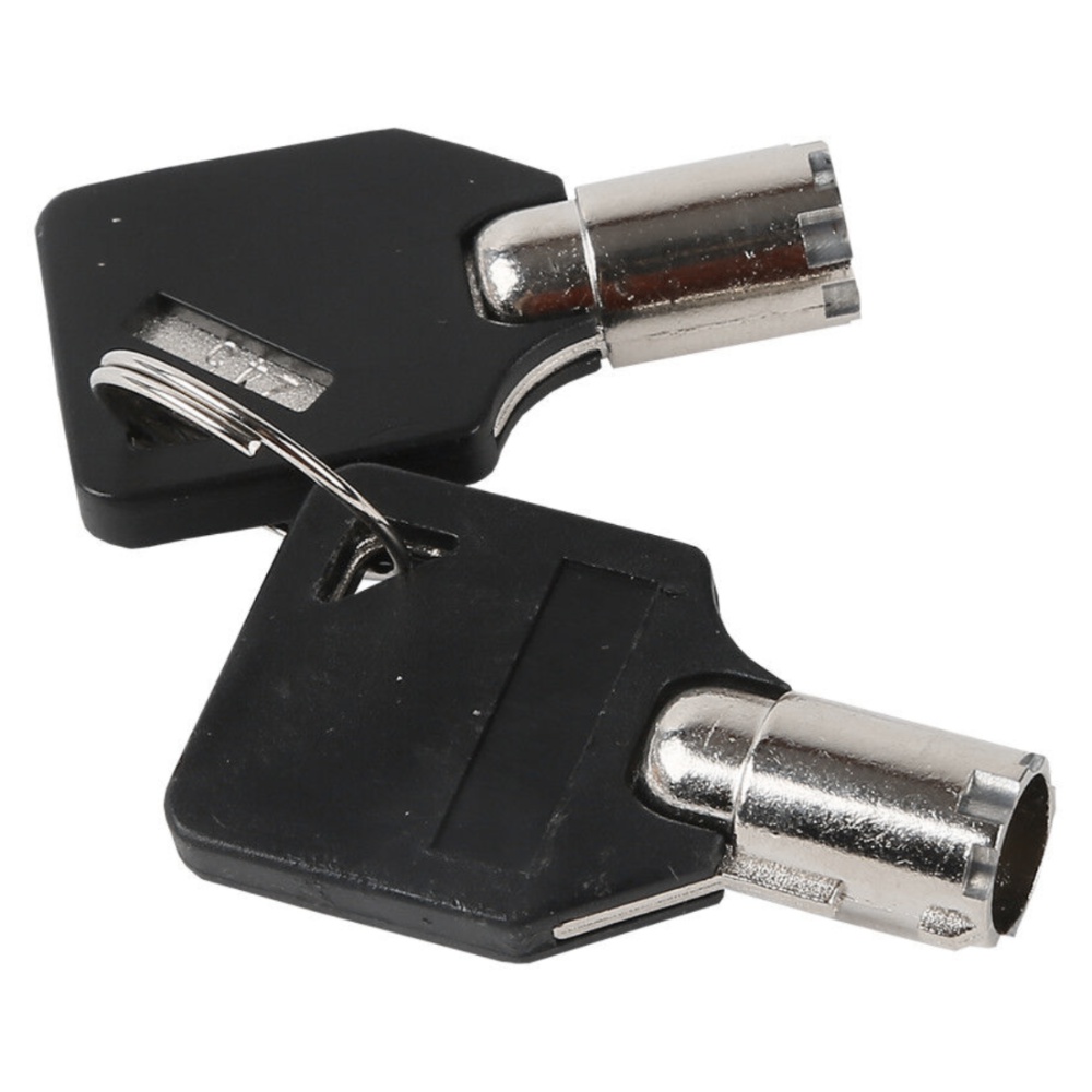 2x Black Hard Saddle Bag Saddlebag Lock Set For 1993-2013 Harley-Davidson Models