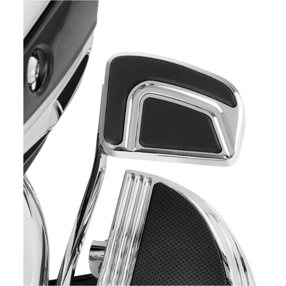 3 Sets Of - Chrome Large Brake Pedal For 1996-2017 Harley-Davidson Road