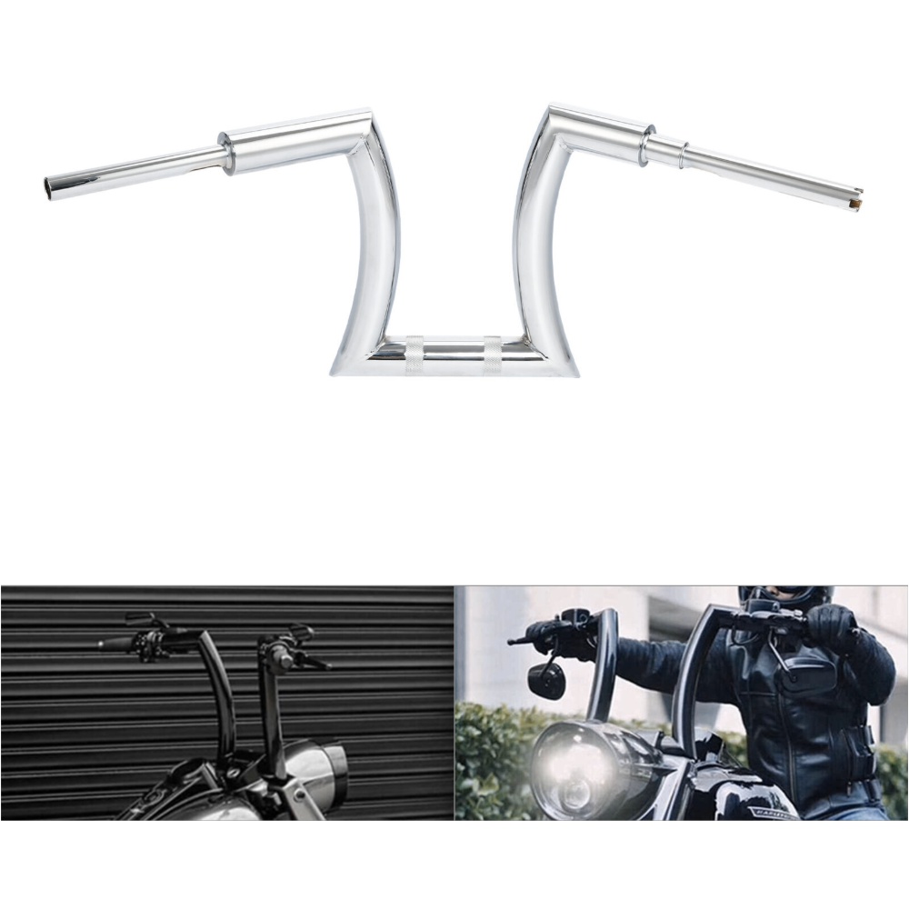 14" Rise 2" Ape Hanger Bar Handlebar For 1965-2022 Harley-Davidson Road