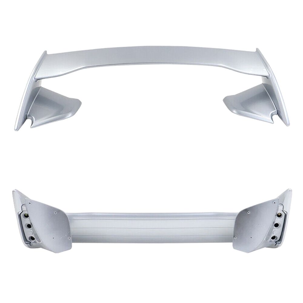 Fits 22-24 Subaru WRX 5th 15 Style ABS Trunk Spoiler Wing Painted G1U Silver