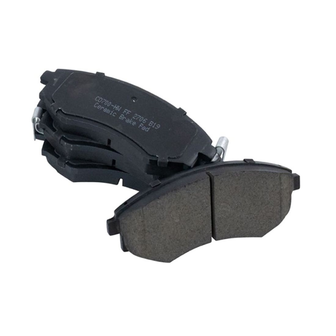 For 97-99 Tiburon FX Kia 01 Optima LX Ceramic Disc Brake Pads Front Set Kit
