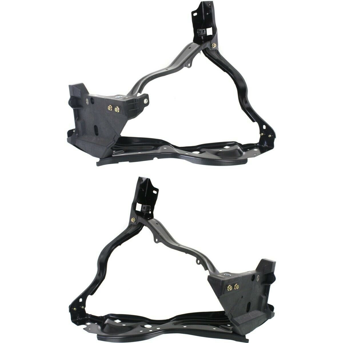 Set Of 2 Headlight Brackets Lamps Left-and-Right For Benz E-Class S Sedan Pair