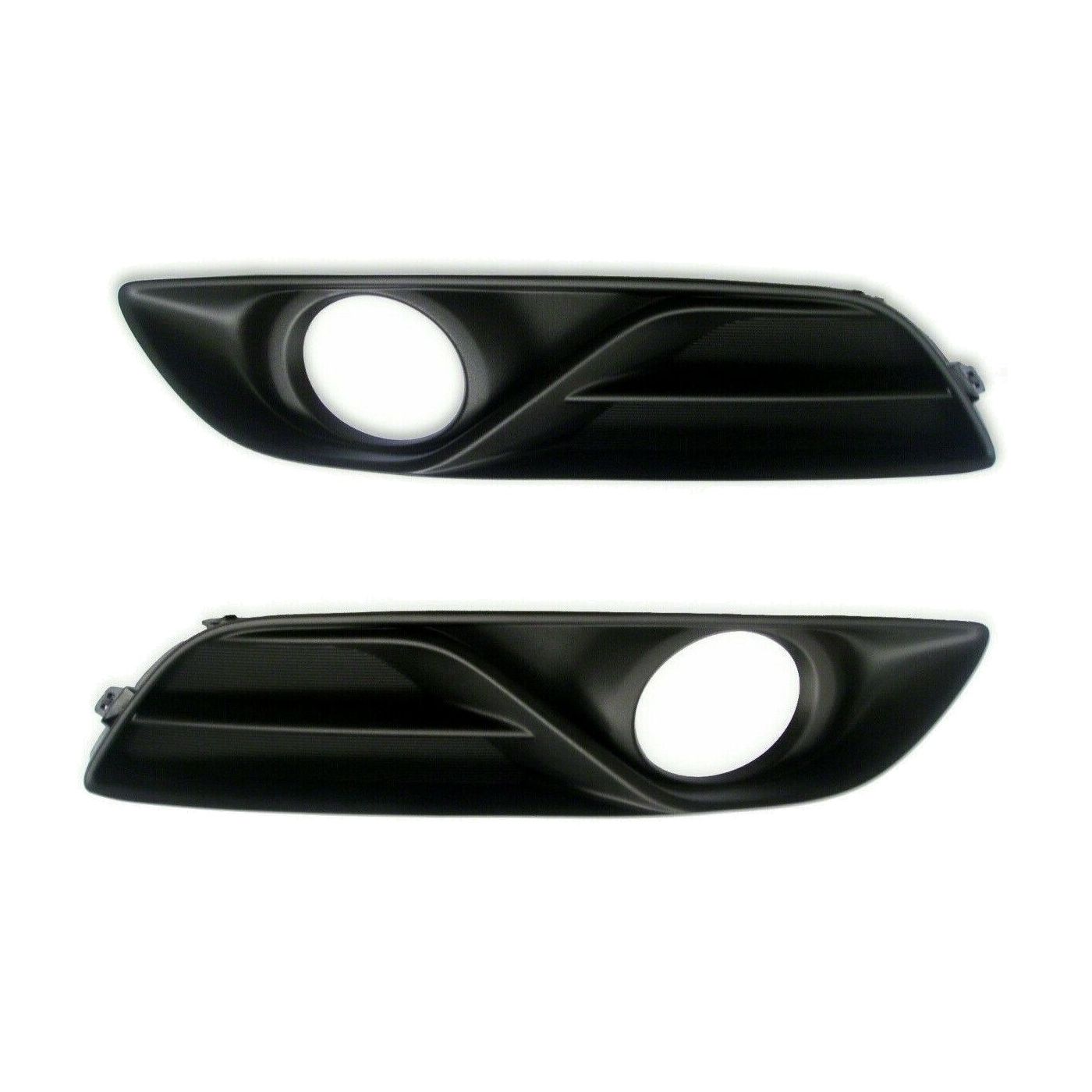 FOR NS SENTRA SL 2013 2014 2015 FOG LAMP COVER W/HOLE RIGHT & LEFT PAIR SET