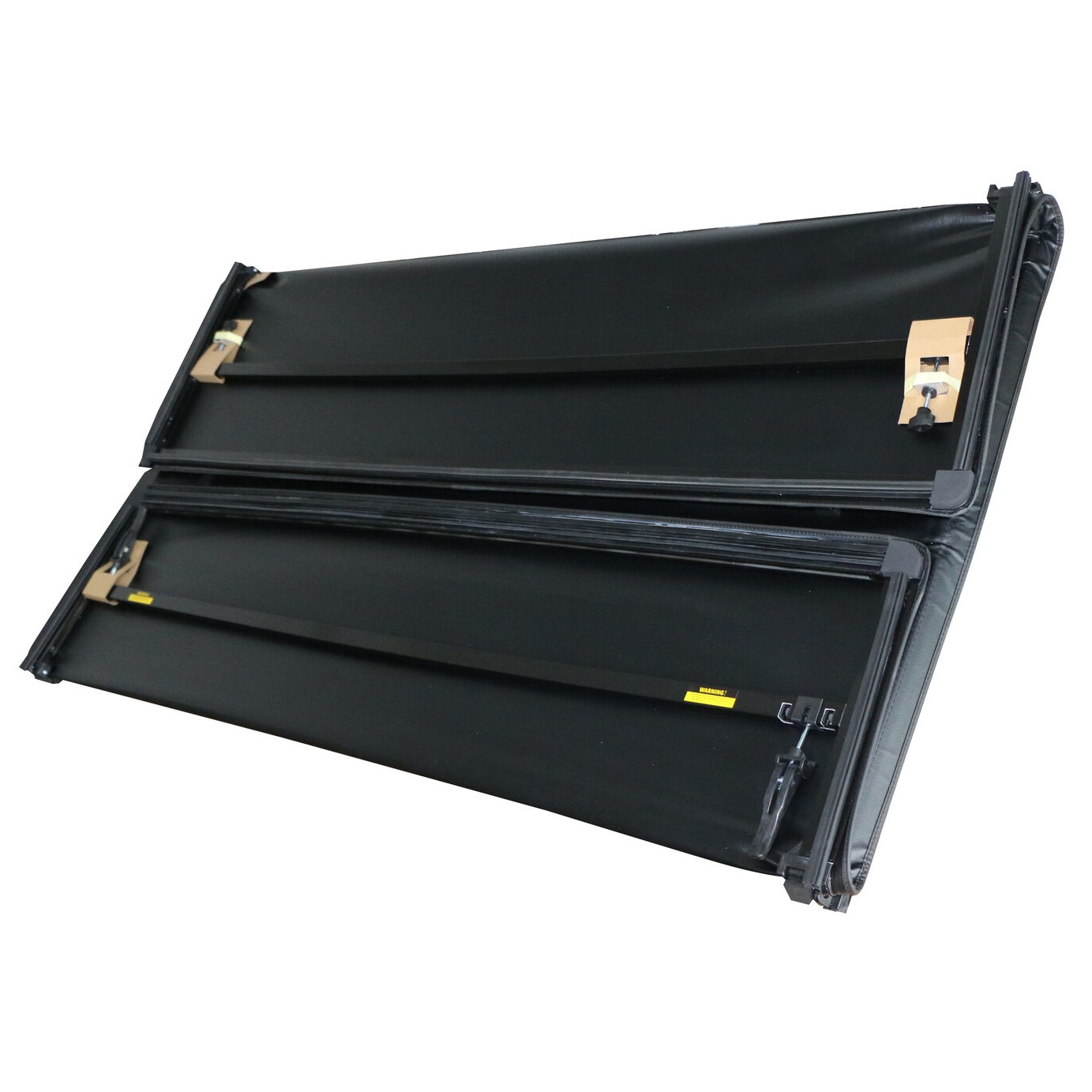 6.5FT 4-Fold Truck Bed Tonneau Cover Soft Upper For 2004-2015 Nissan TITAN 6.5'