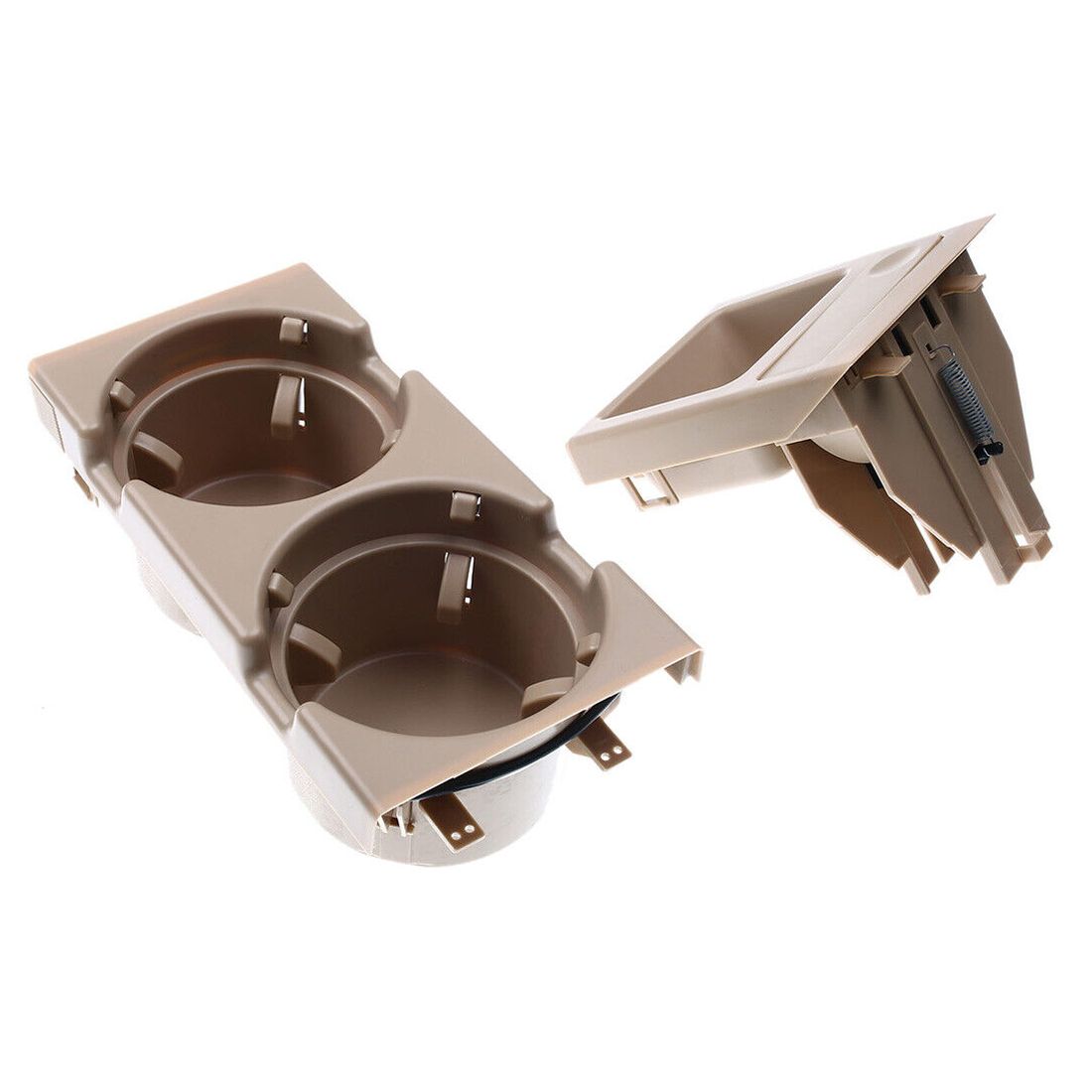 Console Beige Drink Cup Holder For BMW E46 323i 325 328 330 M3 99-06 51168217955