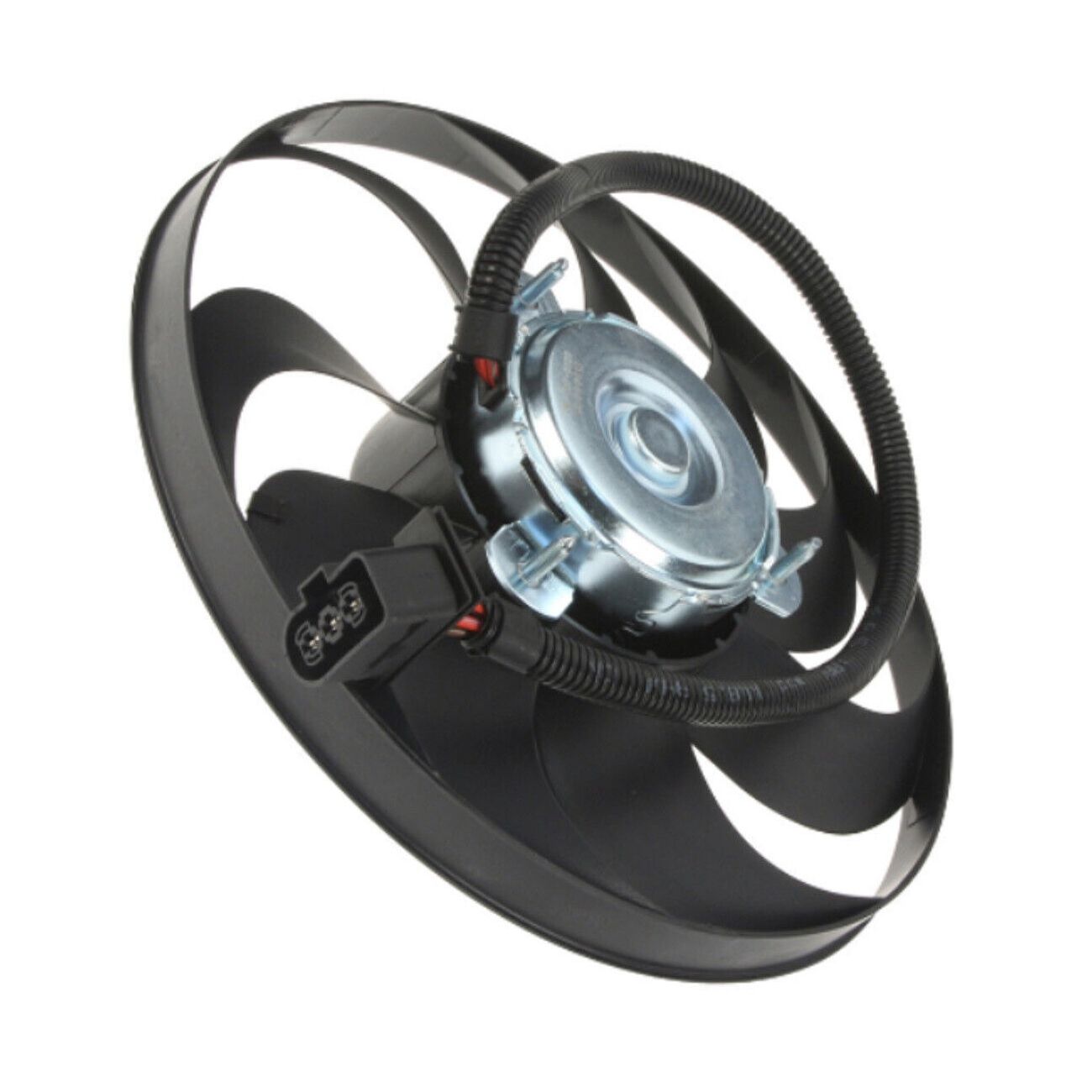 Coolxpert Right Pasenger Radiator Condenser Engine Cooling Fan Motor