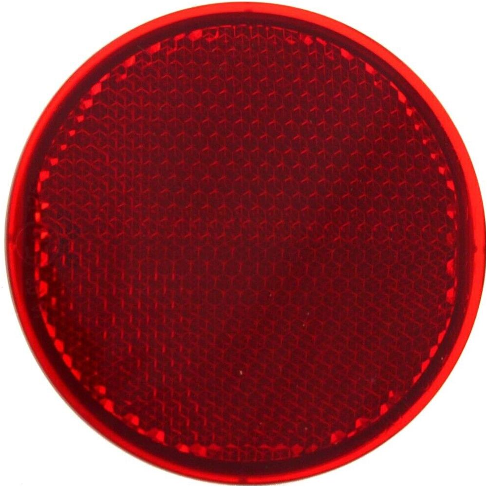 Pair Set Of 2 Bumper Face Bar Reflectors Rear Left/Right Passenger Or Driver
