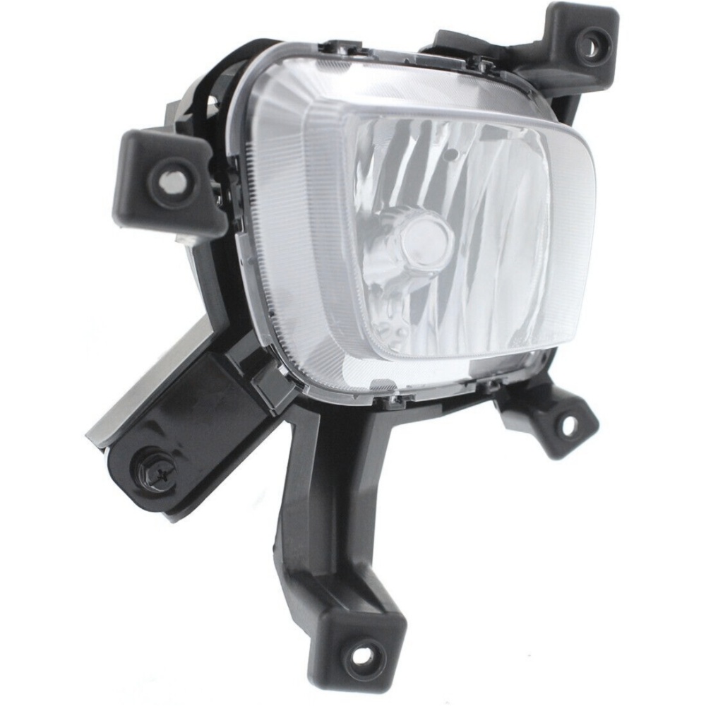 Clear Lens Fog Light For Kia Forte Forte5 Driver Side Plastic Lens W/ Bulb