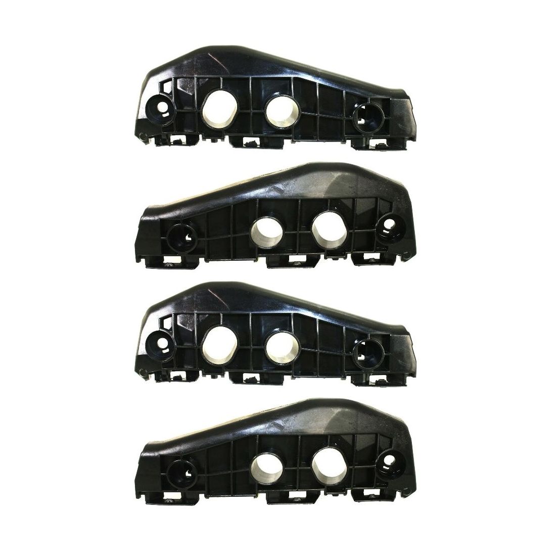 2 Sets Of - Front Bumper Bracket Support Left & Right Side For Corolla 09-10 Toyota