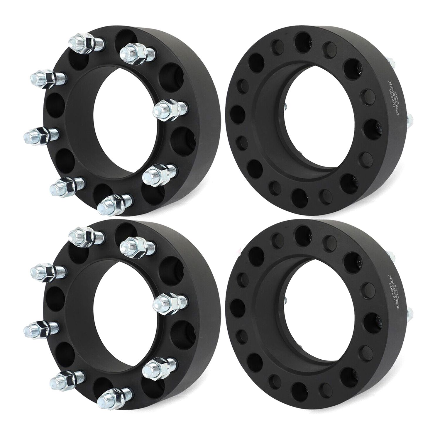 For 04-22 F-250 Super Duty King Ranch 4 X 2" Hub Wheel Spacers 8x170MM 14x1.5