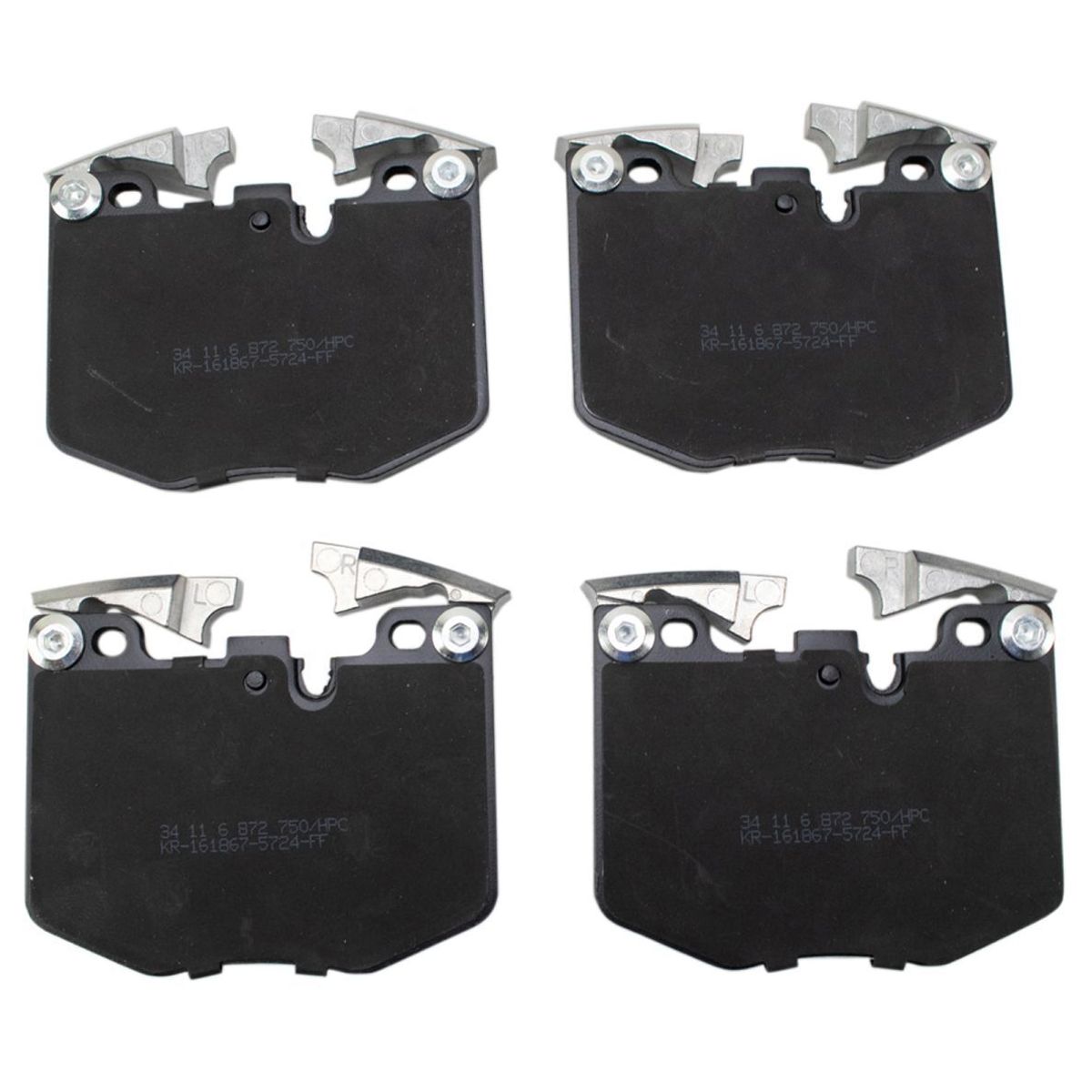 Front Ceramic Disc Brake Pad Set For BMW Toyota