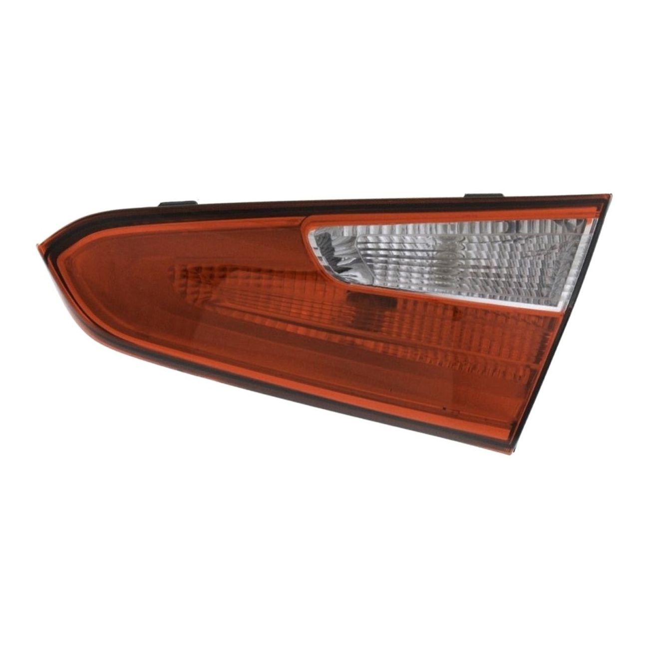 Halogen Tail Light For 14-16 Forte Sedan Right Inner Clear & Red Lens W/ Bulbs