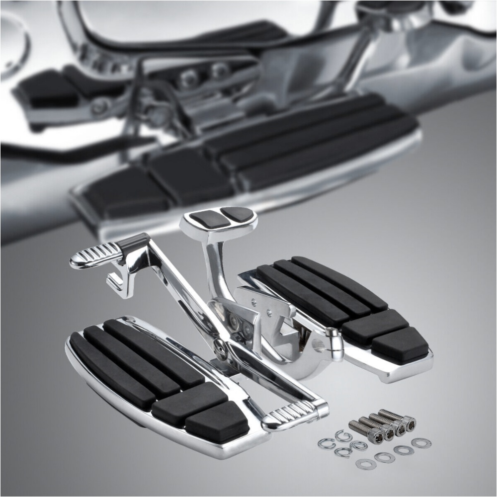 Driver Foot Board Floorboard Kit For Goldwing 1800 Goldwing F6B Valkyrie 1800