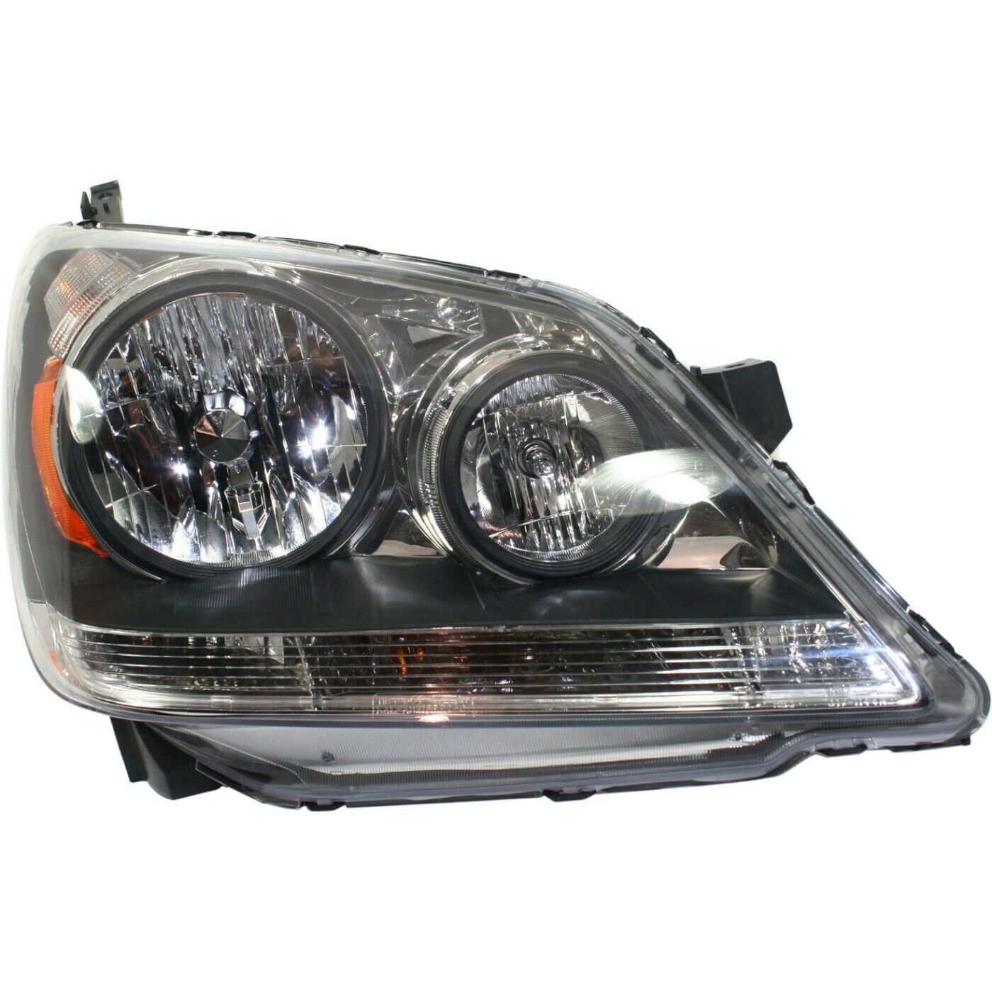 Headlight For Honda 05-07 Odyssey Mini Passenger Van Right Clear Lens With Bulb