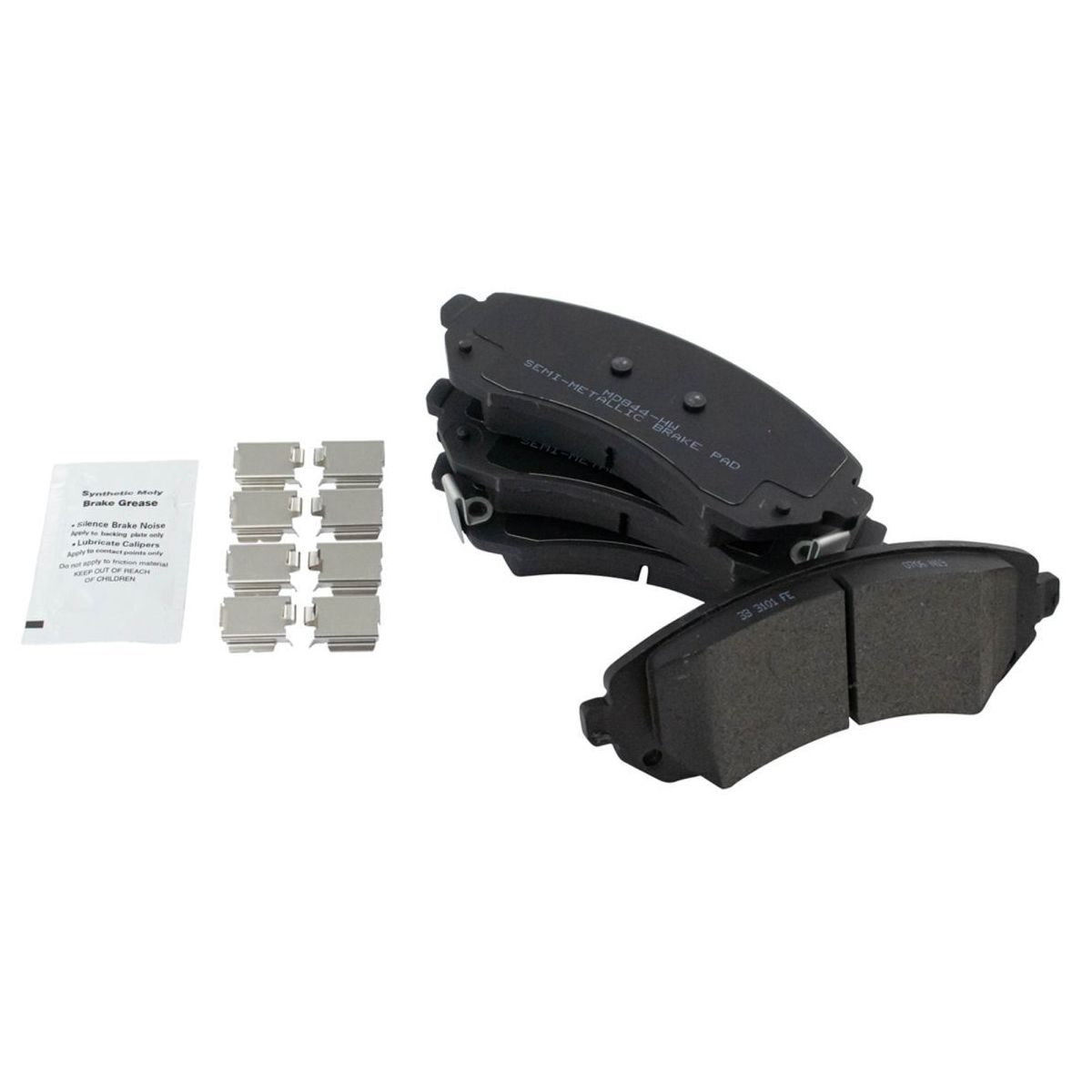 Front Metallic Brake Pad & Rotor Discs Kit W For 2002-2007 Buick Rendezvous 2WD