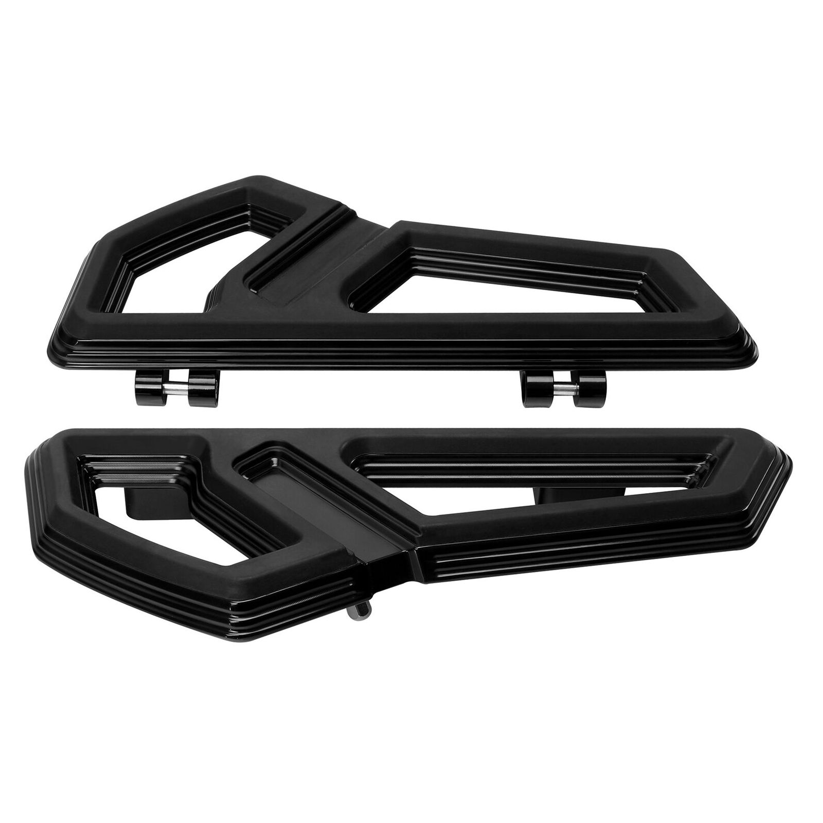 Driver Passenger Floorboards Footpegs Brake Pedal For 1994-2022 Road King Glide