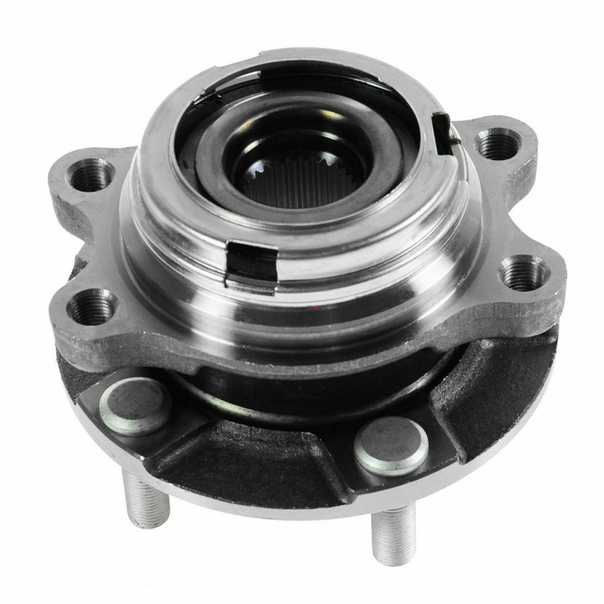 Front CV Axle Shafts & Wheel Hub Bearing Assemblies 4pc For 2007-2013 Altima