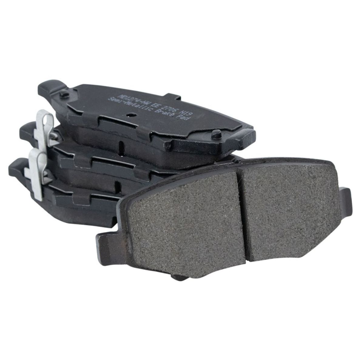 For 12 Liberty Limited Edition Sport Utility Rear Metallic Brake Pad Set Kit