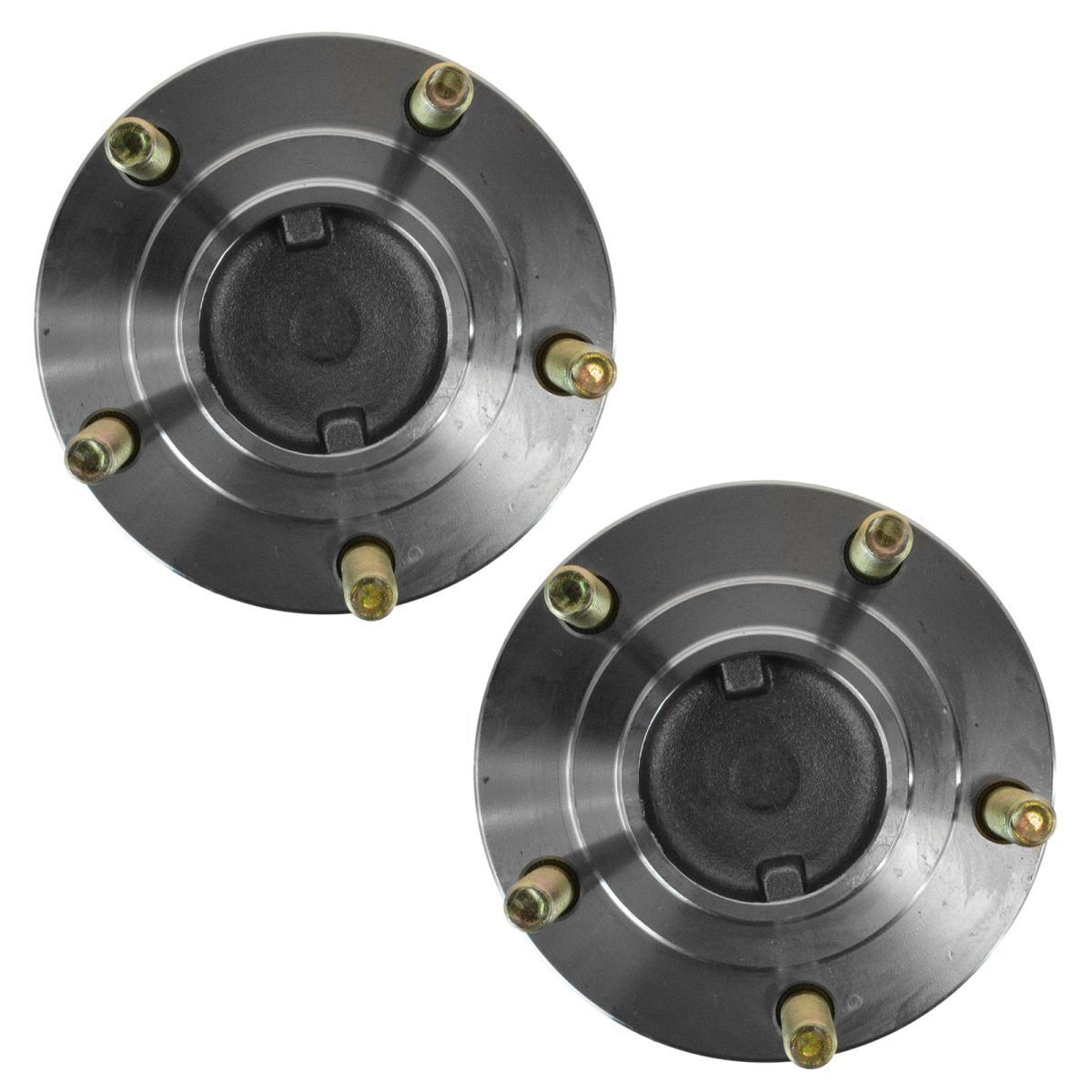 Rear Wheel Hubs & Bearings Pair Set Of 2 NEW For Chrysler Mitsubishi 2WD W/ ABS