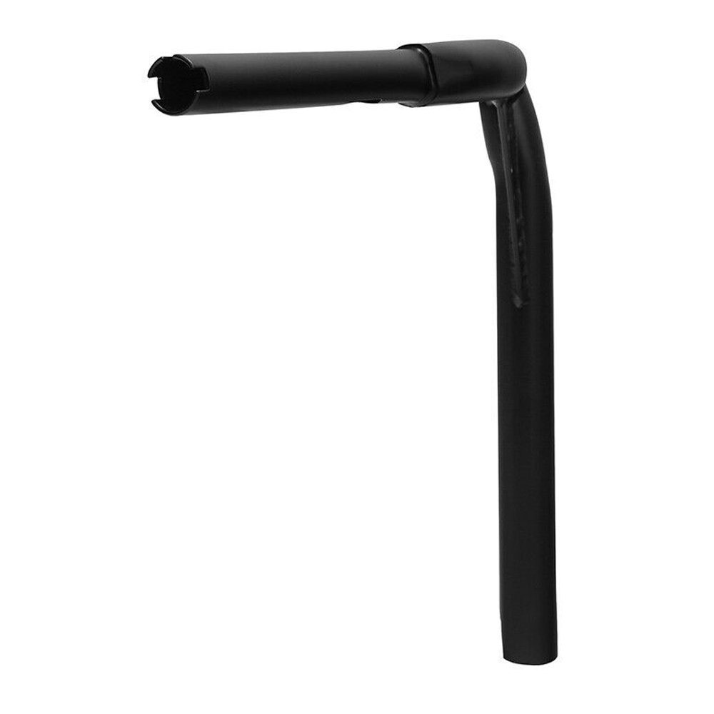 Black 16" Rise 1 1/4" T-Bar Bar Handlebar Fit For Harley-Davidson Harley