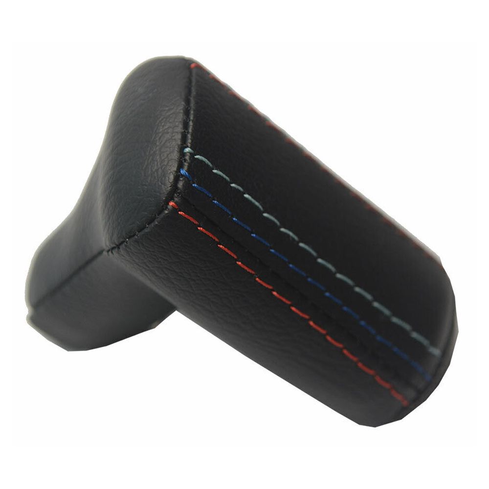 Automatic Shift Gear Knob Cover Leather For BMW E34 1988-1995 M Type Stitch