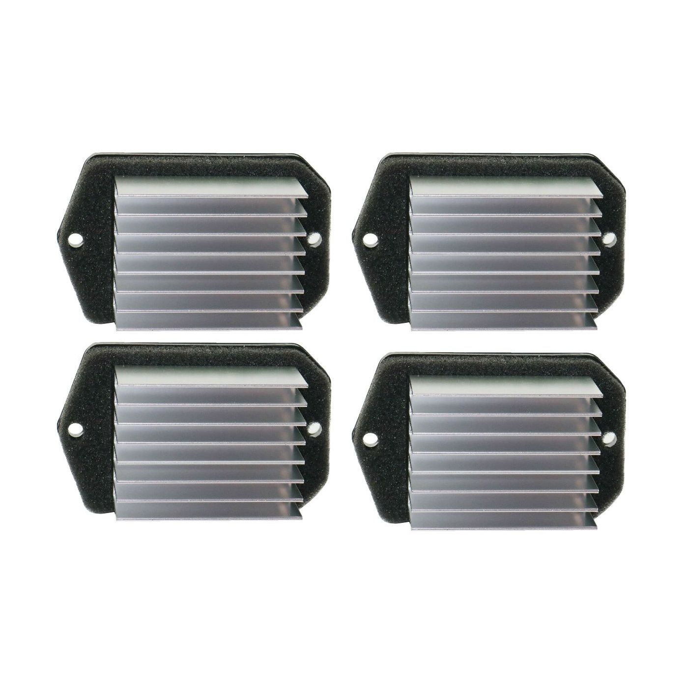 4 Sets Of - Blower Motor Resistor Front For 05-09 LR3 10-16 LR4 06-13 Range Rover