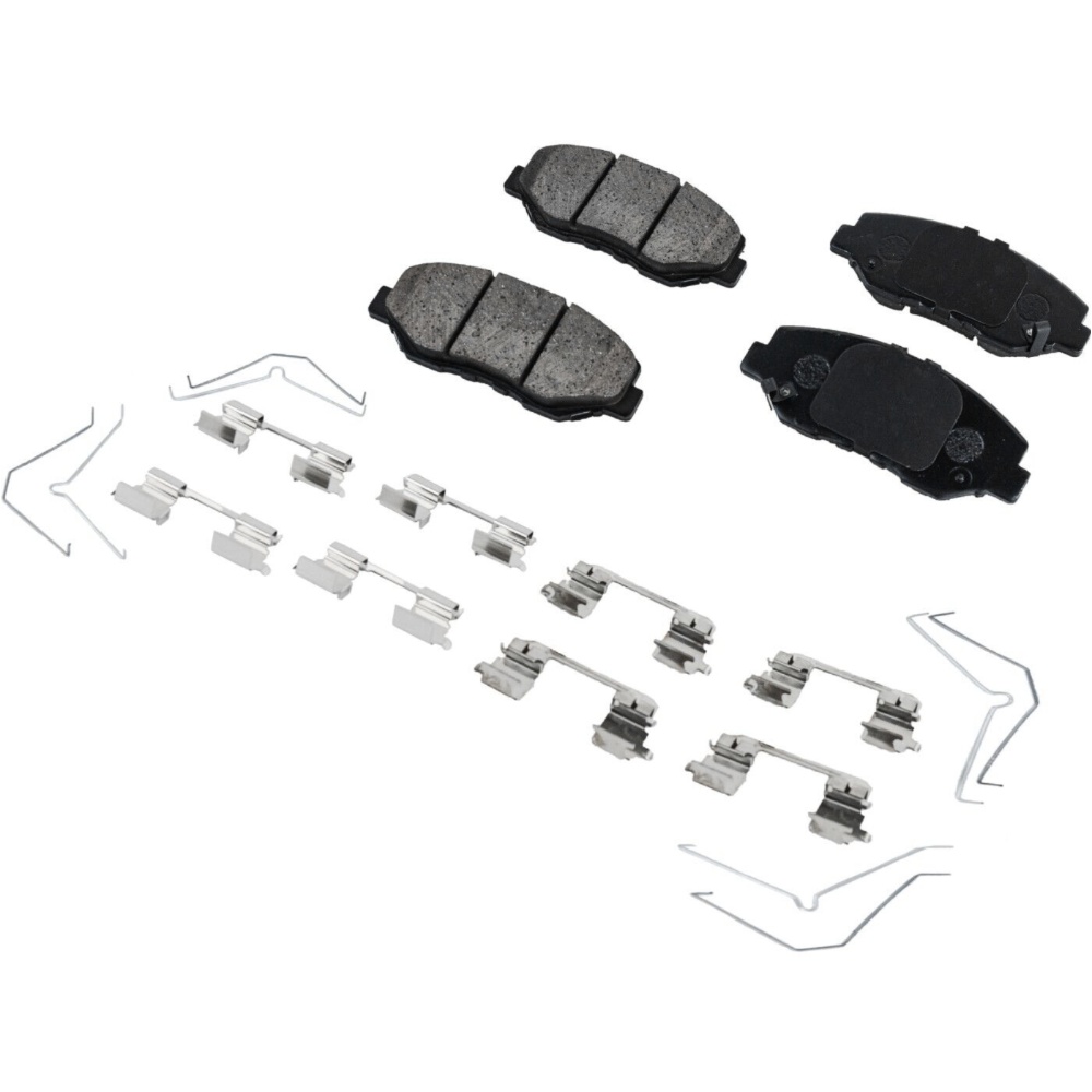Front Ceramic Brake Pad Set For 2003-2017 Honda Accord 2013-2020 Honda Civic