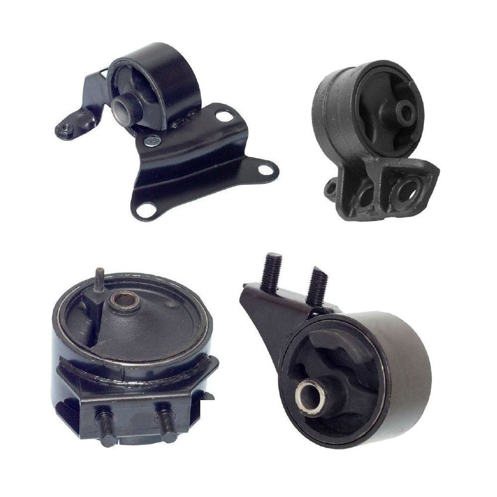 Engine Motor & Trans Mount Set 4pcs Compatible With Fits Auto