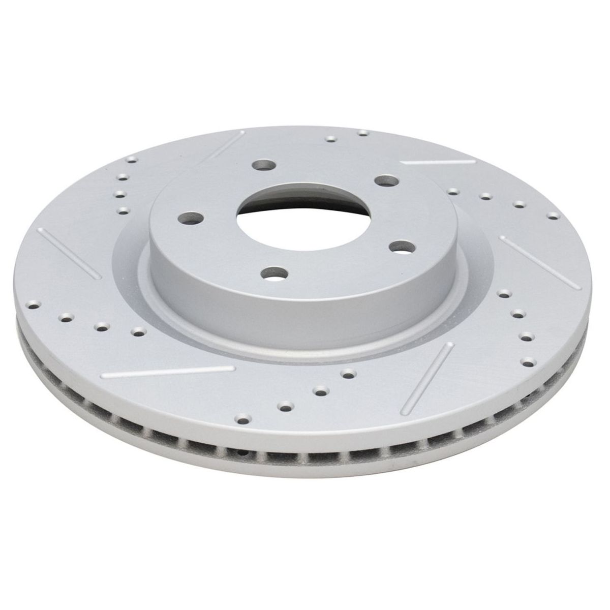Front For 2007-2013 Altima Drilled & Slotted Brake Rotor & Posi Ceramic Pad Set