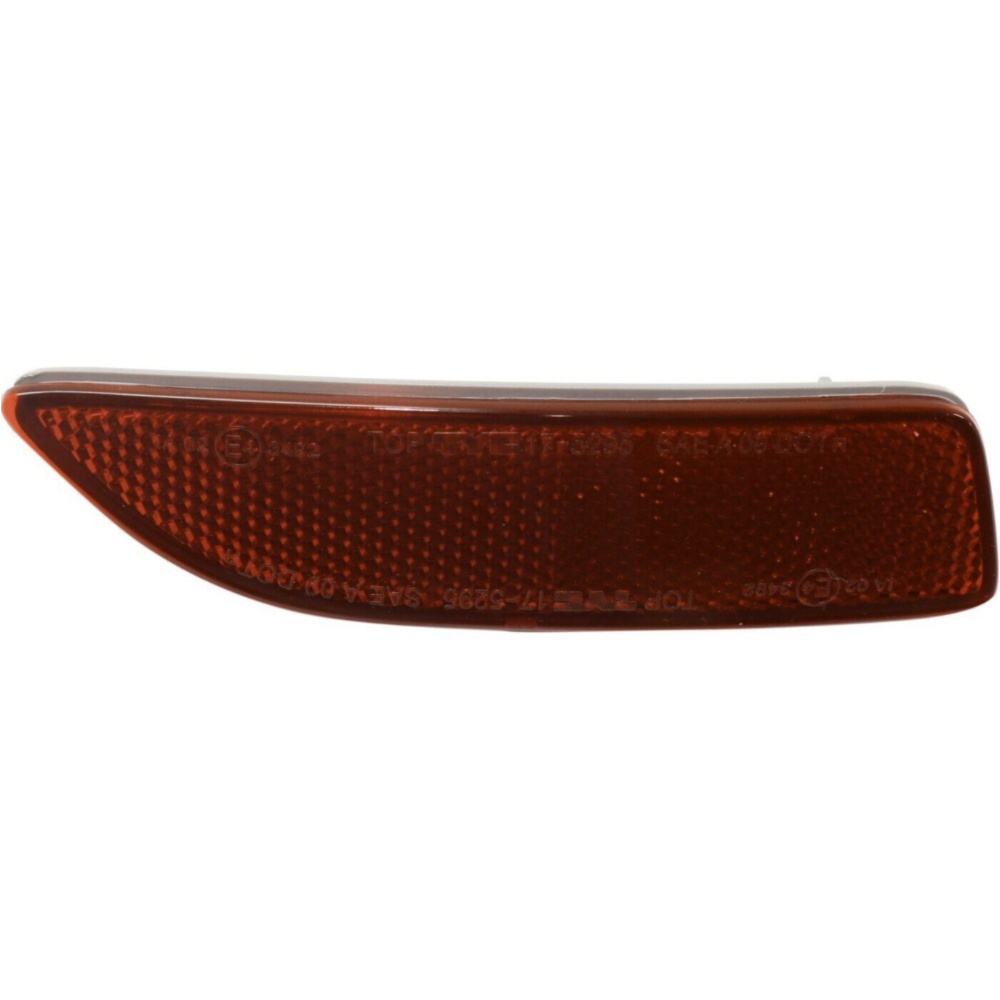 Bumper Reflector Set For 2011-2013 Toyota Corolla Sedan Rear Left & Right 2Pc
