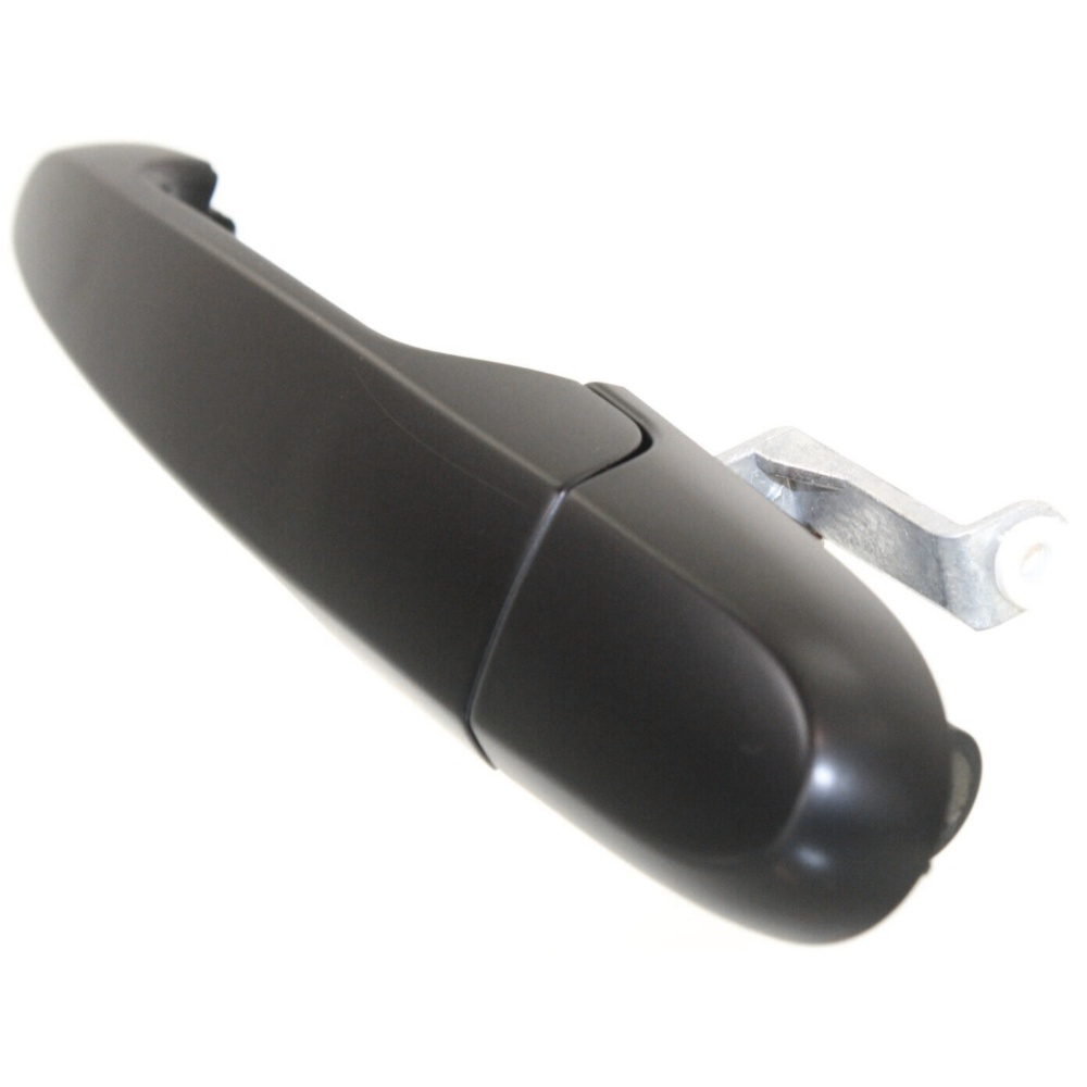 Door Handle For 2006-2013 Chevrolet Impala Sedan Rear Left Smooth Black Plastic
