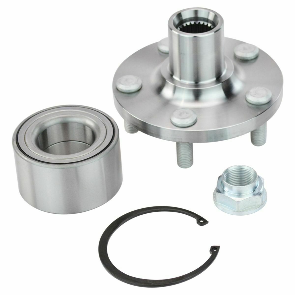 2 Sets Of - Wheel Bearing And Hub Front For 2000-2019 Pontiac Toyota