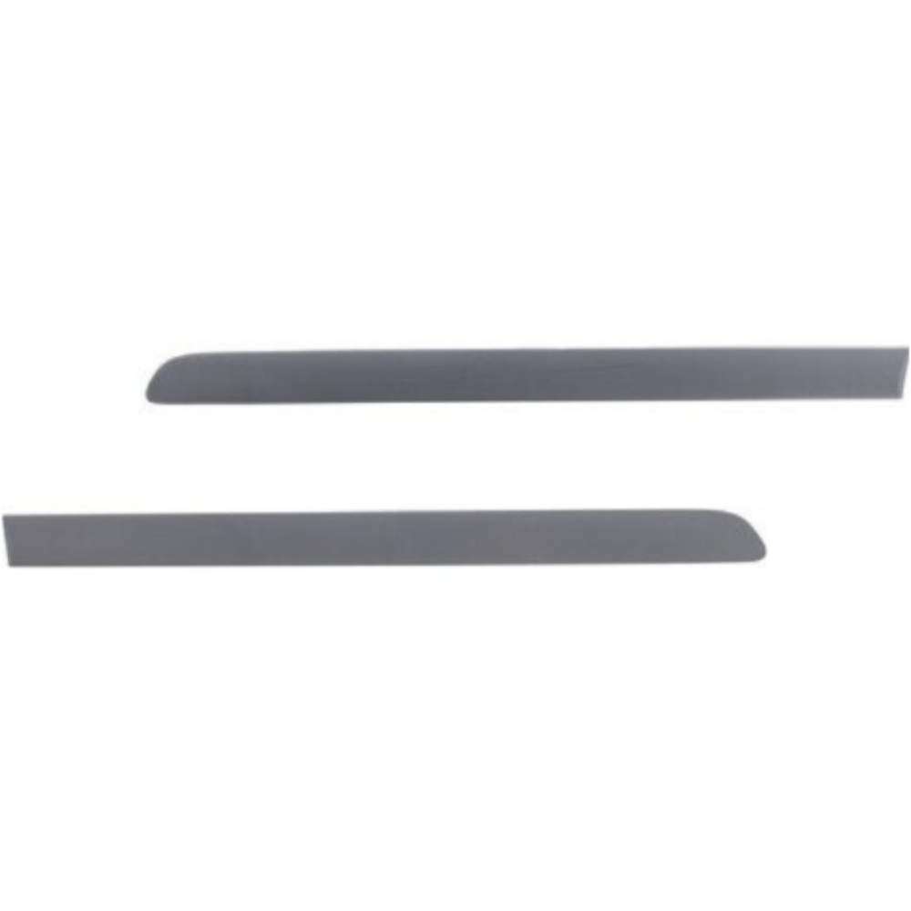Set Of 2 Door Moldings And Beltlines Rear Driver & Passenger Side For VW Pair
