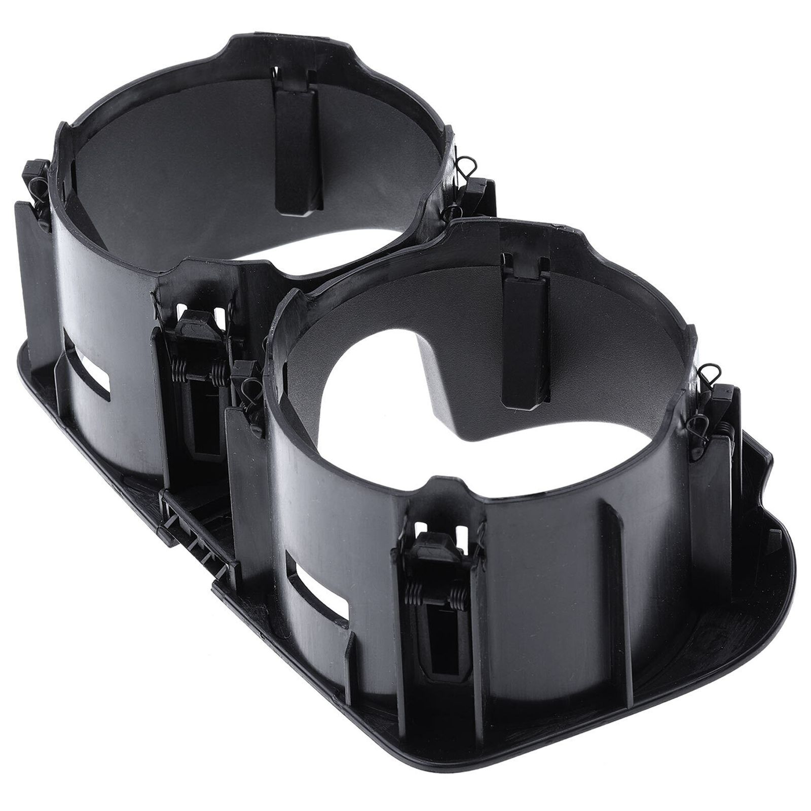Front Dual Cup Holder For Mercedes-Benz W205 C205 C43 AMG C200 2015-2018 Black