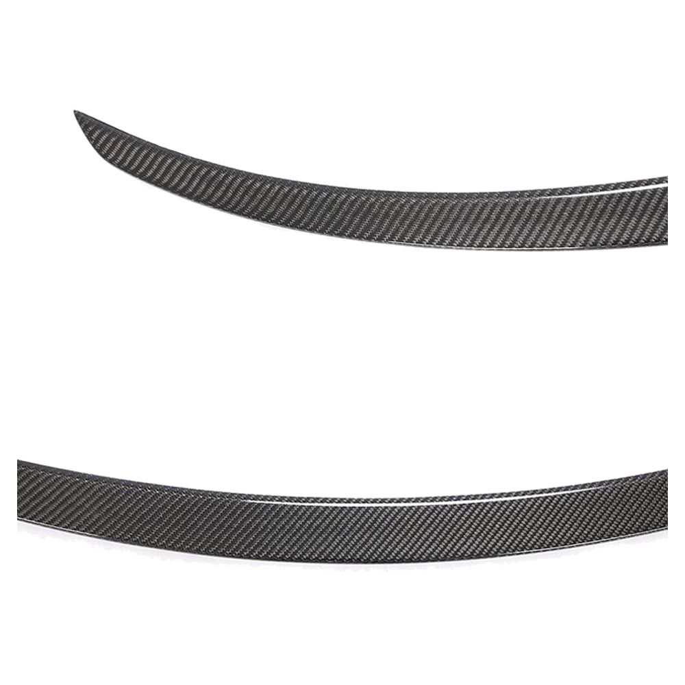 Fits 20-23 Tesla Model Y Sport 4-Door OE Style Carbon Fiber Rear Trunk Spoiler