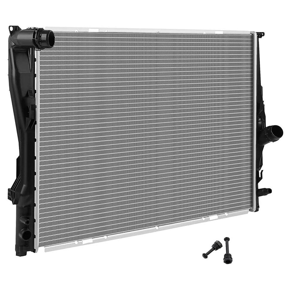 2882 Aluminum Radiator Assembly For 2006 BMW 325i Base A86490-9868443 3.0L 2.0L