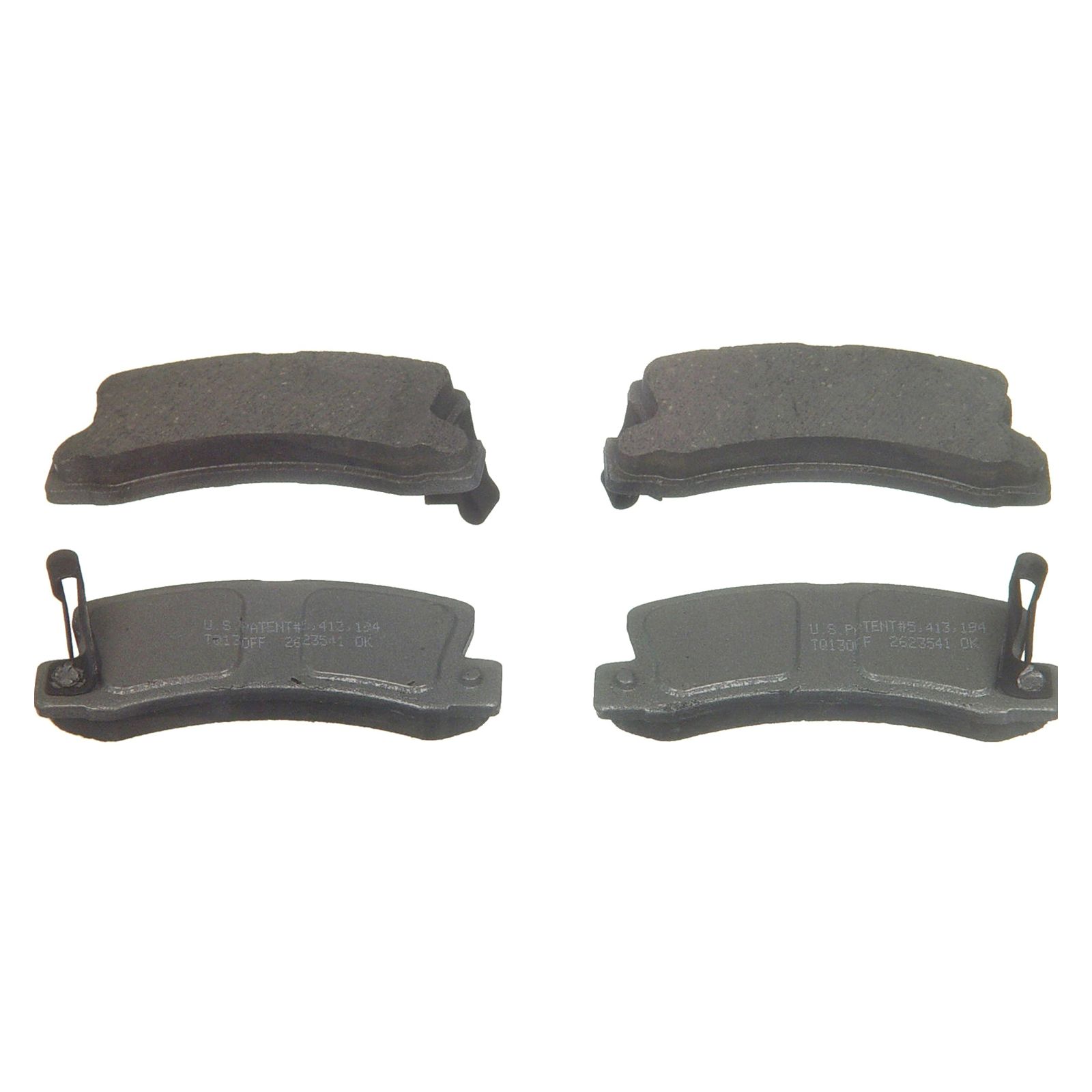 For 90-91 ES250 Base Disc Brake Pad Set-ThermoQuiet Disc Brake Pad Rear QC325