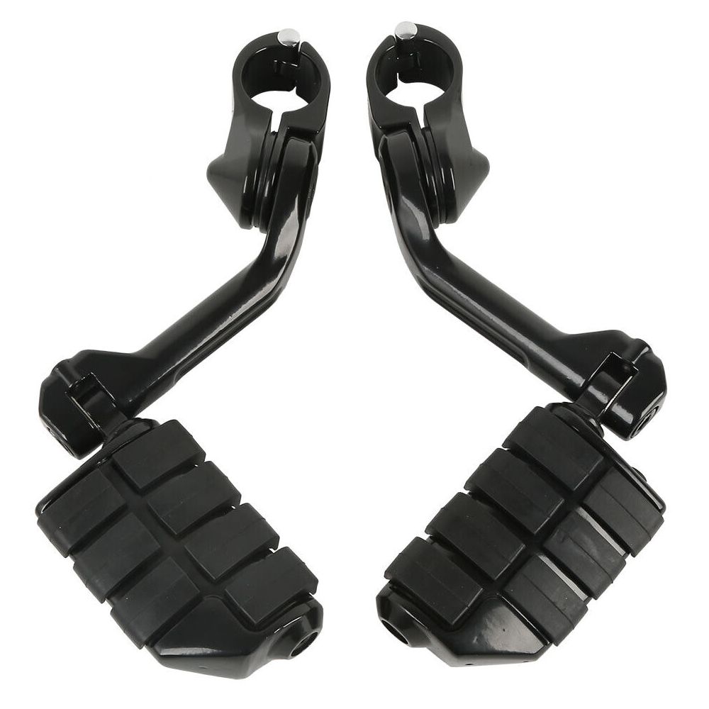 For 2009 Honda VTX1800 1-1/4" Highway Engine Guard Long Angled Foot Pegs Mount