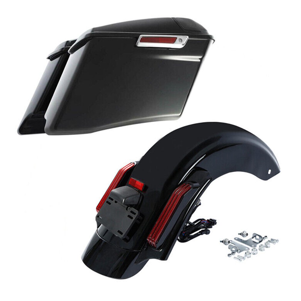 4" Stretched Saddlebag Rear Fender For Harley-Davidson CVO Street