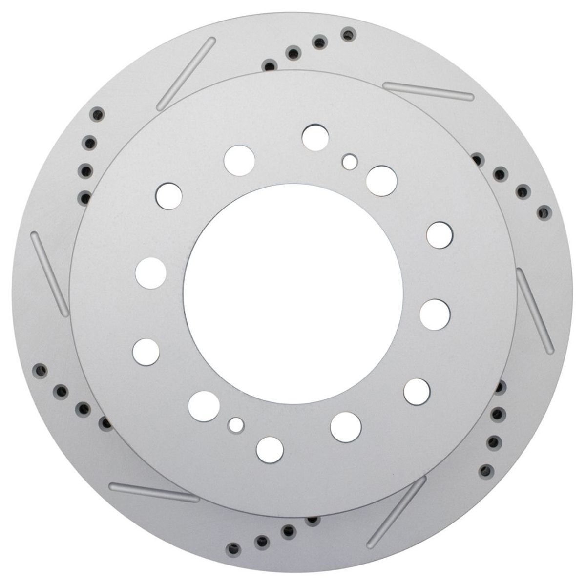 Disc Brake Rotor Drilled & Slotted Rear G-Coated