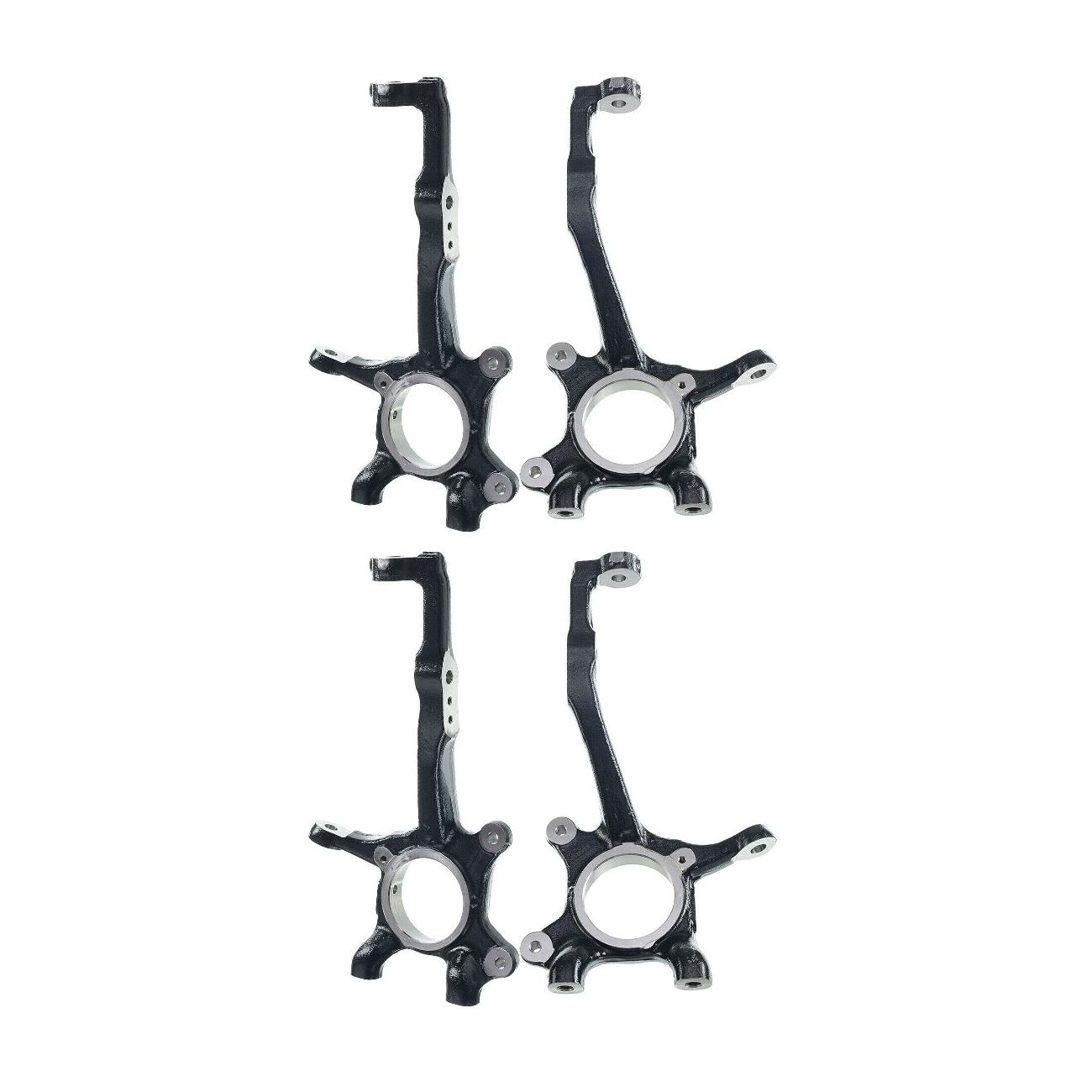 2 Sets Of - Front LH & RH Steering Knuckle For 10-15 GX460 03-15 4Runner 07-14 FJ