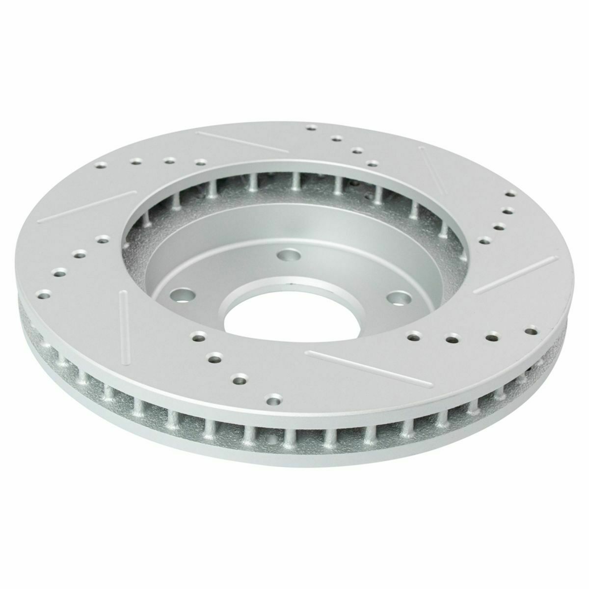 For Chevy GMC Olds Metallic Brake Pad & Performance Drilled Slotted Rotor Kit