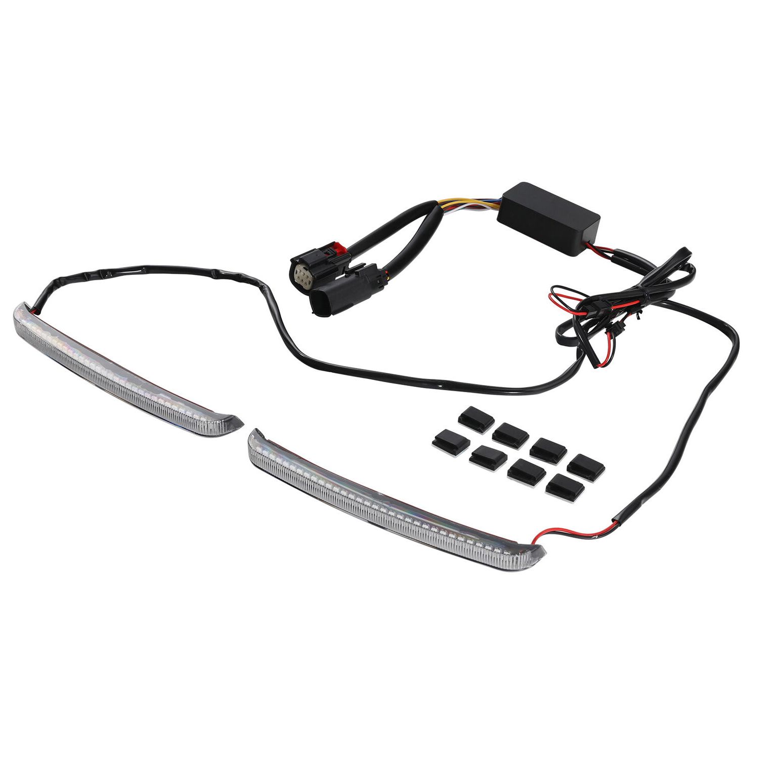 For 14-22 Harley-Davidson Electra Glide Led Saddlebag Run Brake Turn Red Lights